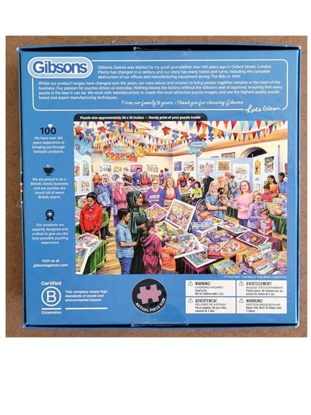 PUZZLE FESTIVAL by Gibsons JIGSAW PUZZLE 1000 pieces - Picture 4 of 8